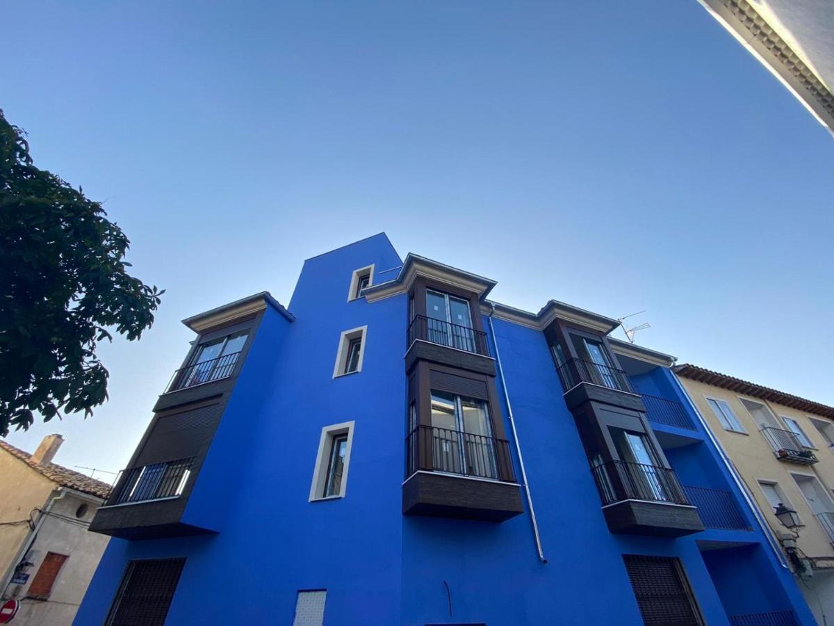At La Casa Azul Apartment เกว็งกา ภายนอก รูปภาพ